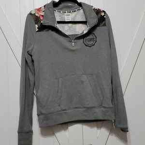 Gray pullover sweater
